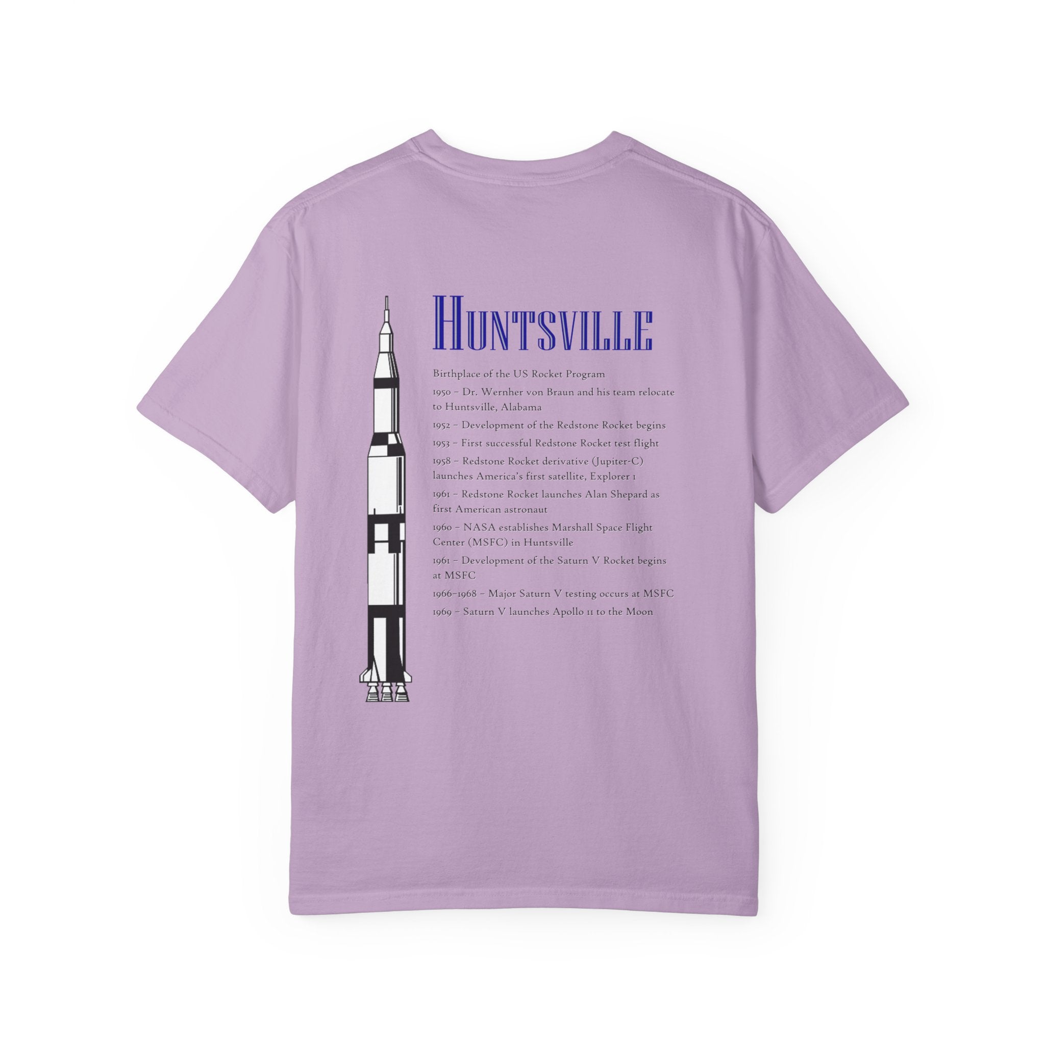 Huntsville Space Exploration T-Shirt, Unisex Tee, Gift for Space Lovers, NASA Fan Apparel, Graphic Tee for All Occasions