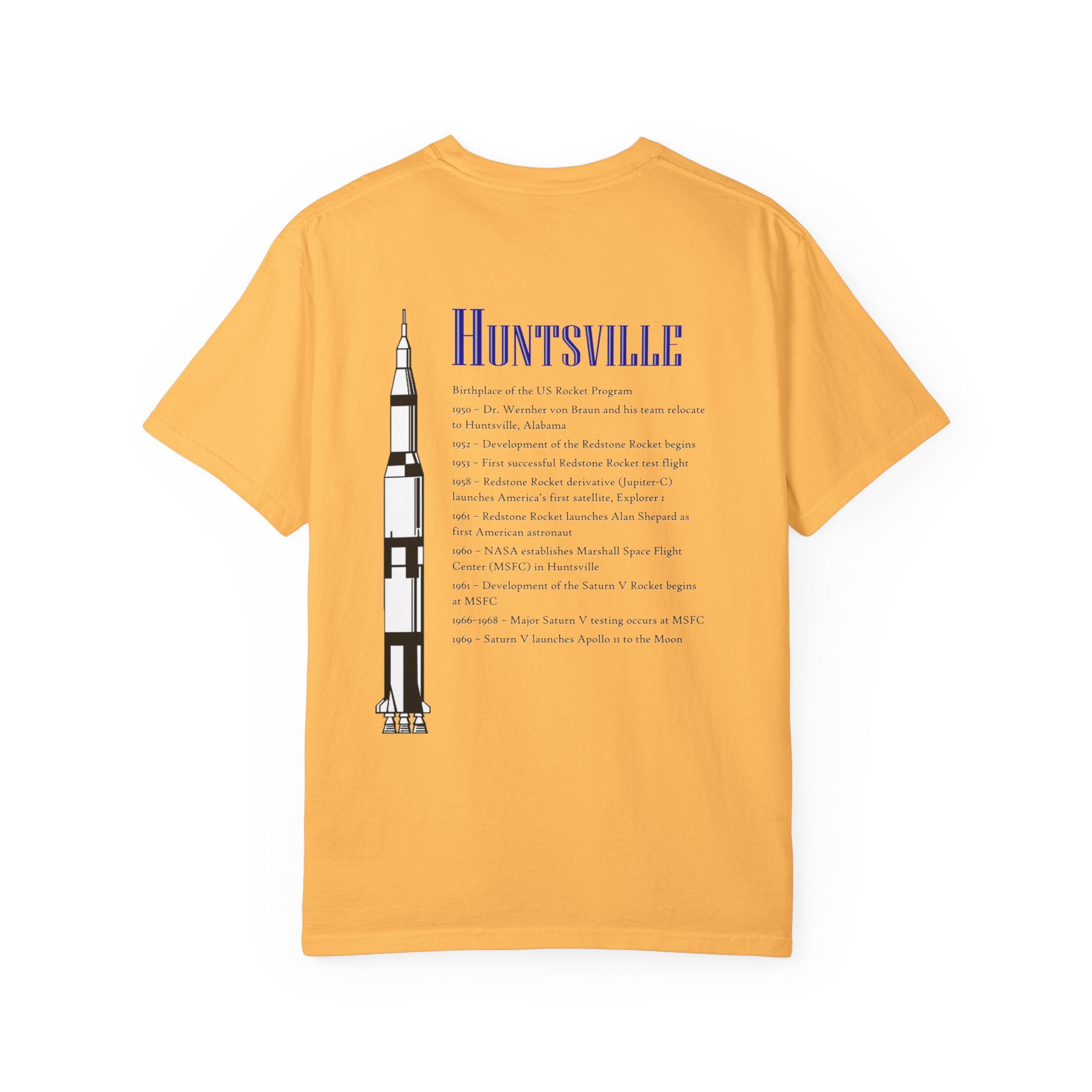 Huntsville Space Exploration T-Shirt, Unisex Tee, Gift for Space Lovers, NASA Fan Apparel, Graphic Tee for All Occasions