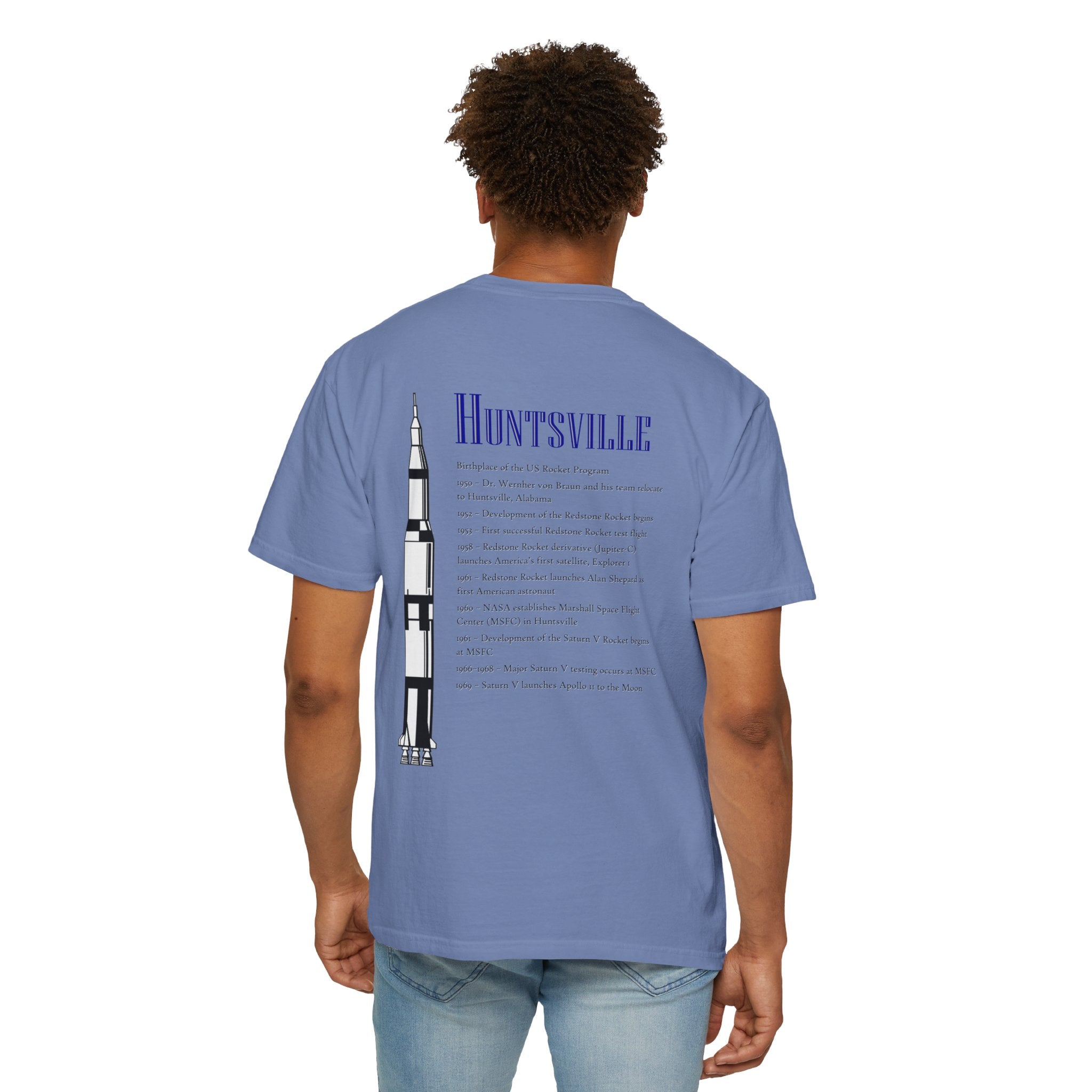 Huntsville Space Exploration T-Shirt, Unisex Tee, Gift for Space Lovers, NASA Fan Apparel, Graphic Tee for All Occasions