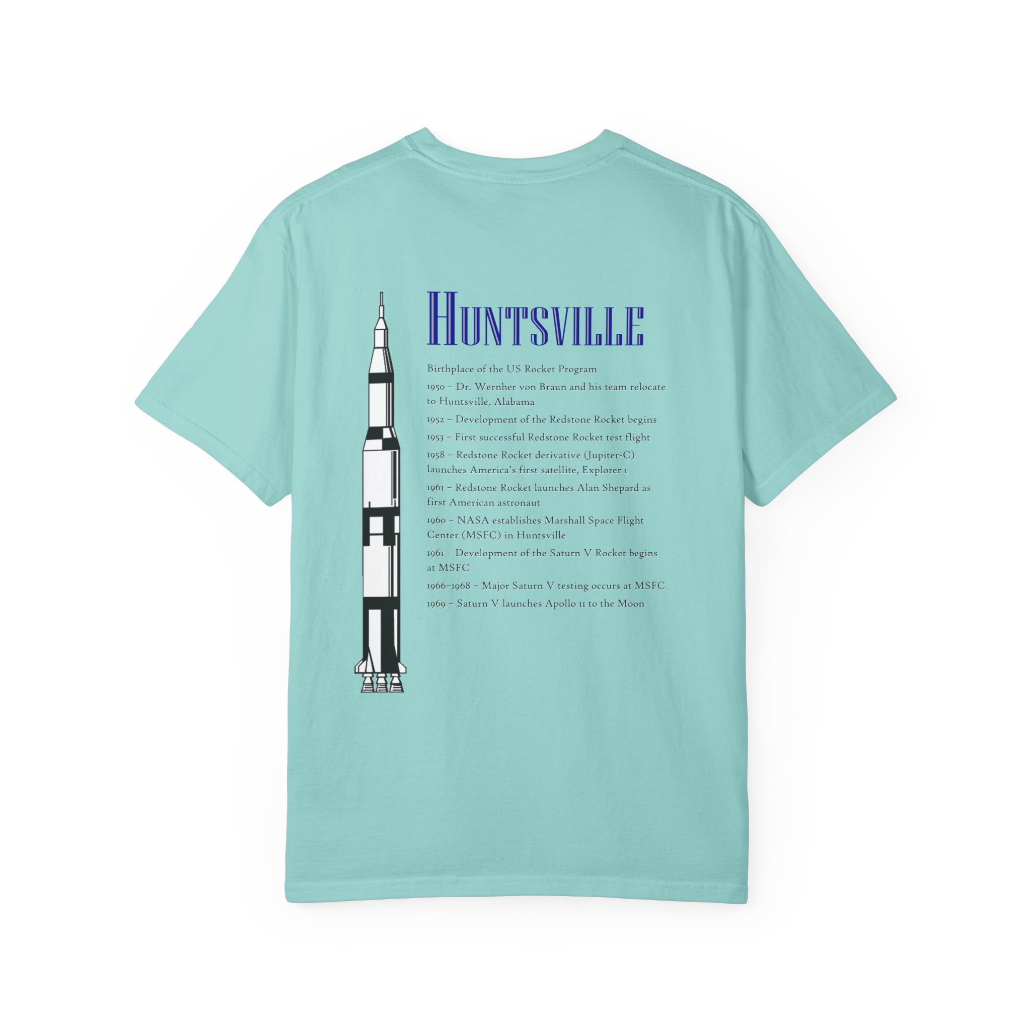 Huntsville Space Exploration T-Shirt, Unisex Tee, Gift for Space Lovers, NASA Fan Apparel, Graphic Tee for All Occasions