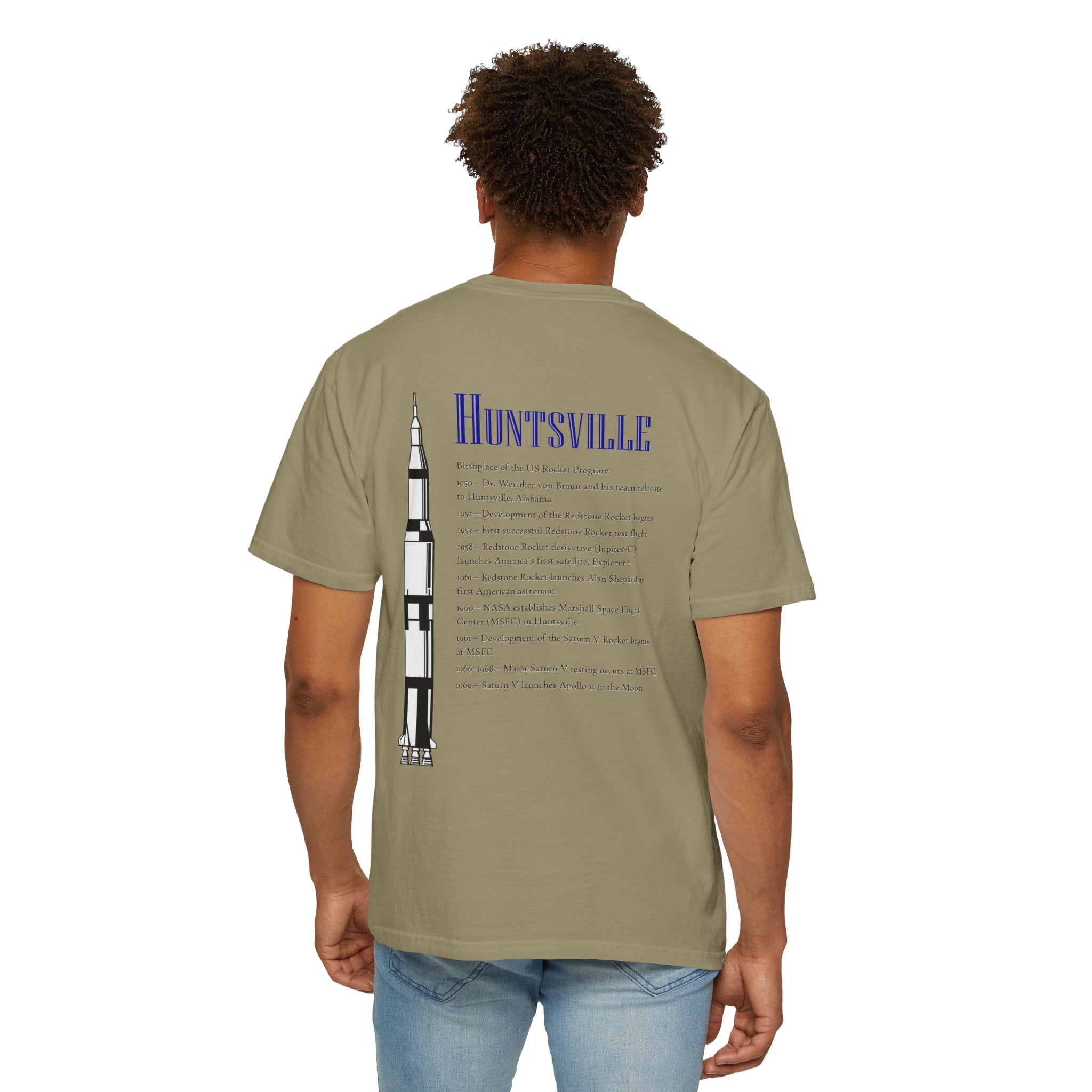 Huntsville Space Exploration T-Shirt, Unisex Tee, Gift for Space Lovers, NASA Fan Apparel, Graphic Tee for All Occasions