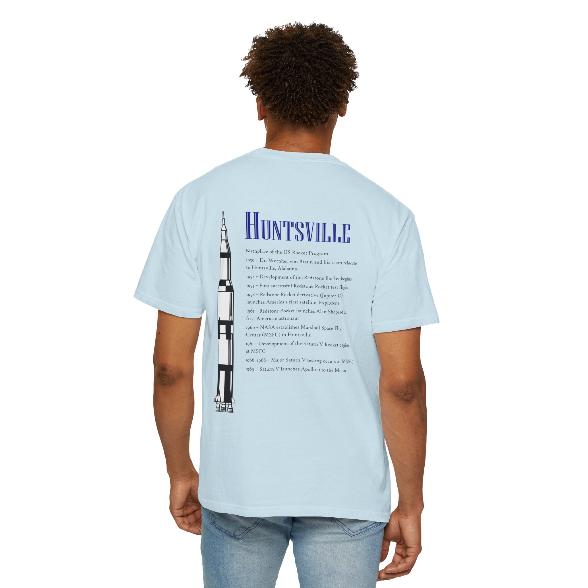 Huntsville Space Exploration T-Shirt, Unisex Tee, Gift for Space Lovers, NASA Fan Apparel, Graphic Tee for All Occasions