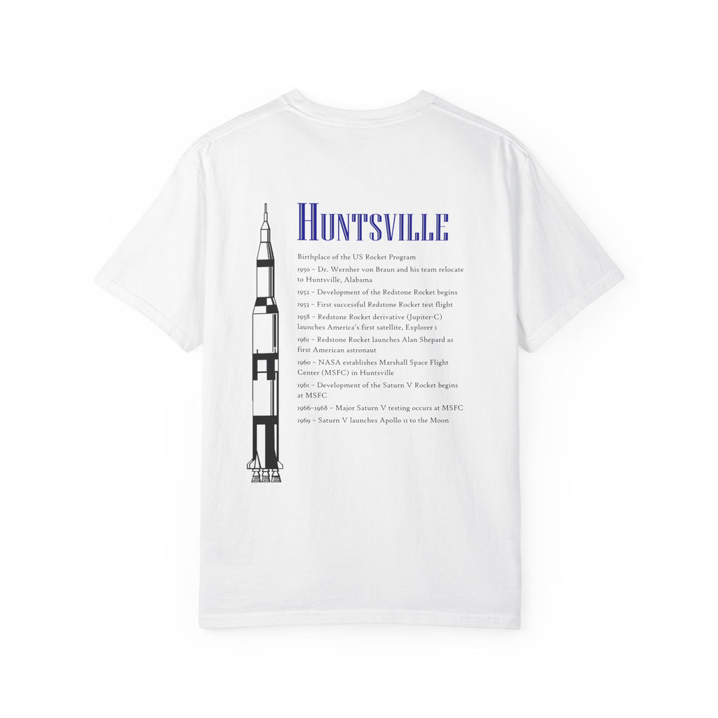 Huntsville Space Exploration T-Shirt, Unisex Tee, Gift for Space Lovers, NASA Fan Apparel, Graphic Tee for All Occasions