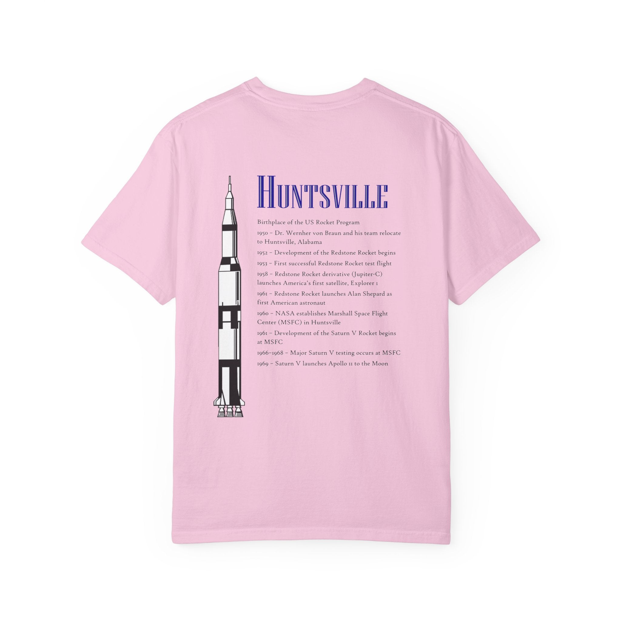 Huntsville Space Exploration T-Shirt, Unisex Tee, Gift for Space Lovers, NASA Fan Apparel, Graphic Tee for All Occasions