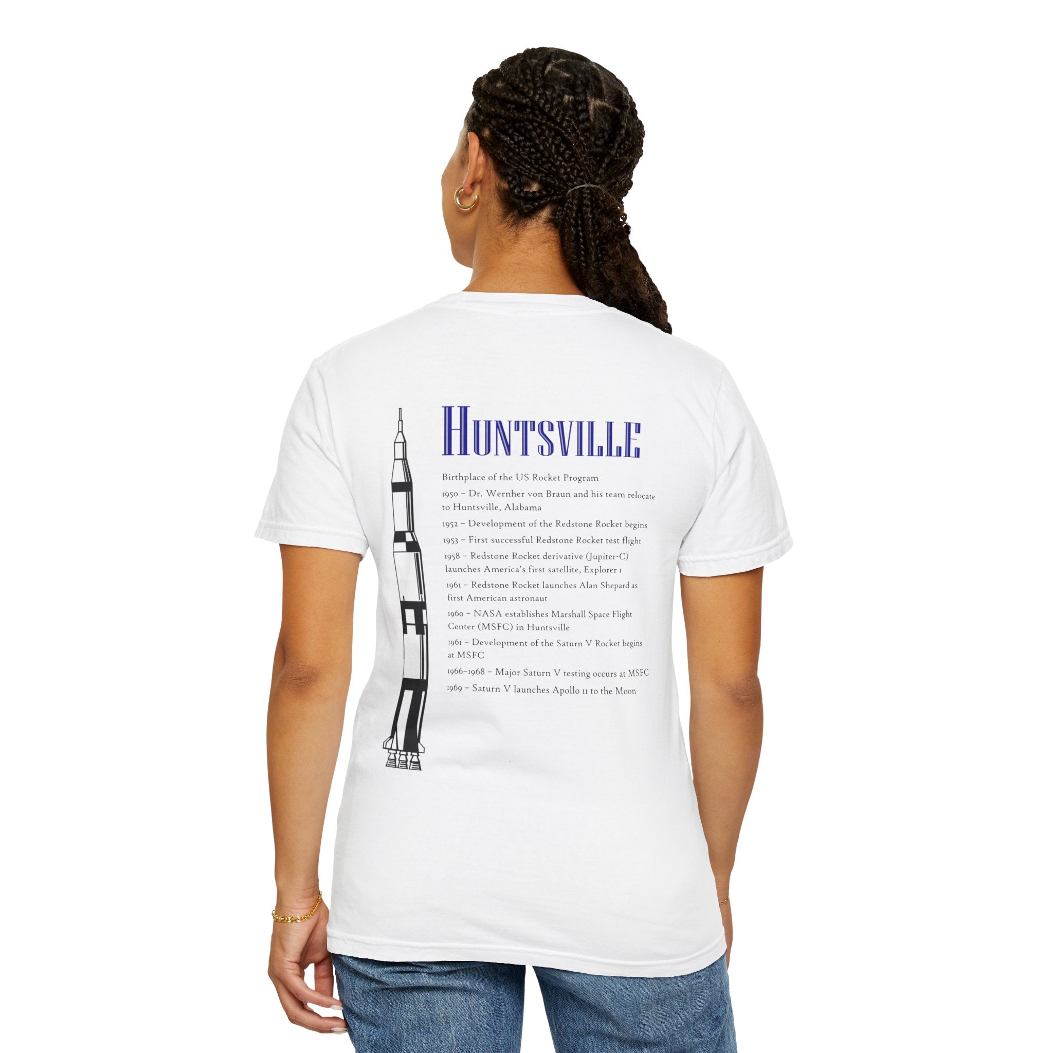Huntsville Space Exploration T-Shirt, Unisex Tee, Gift for Space Lovers, NASA Fan Apparel, Graphic Tee for All Occasions