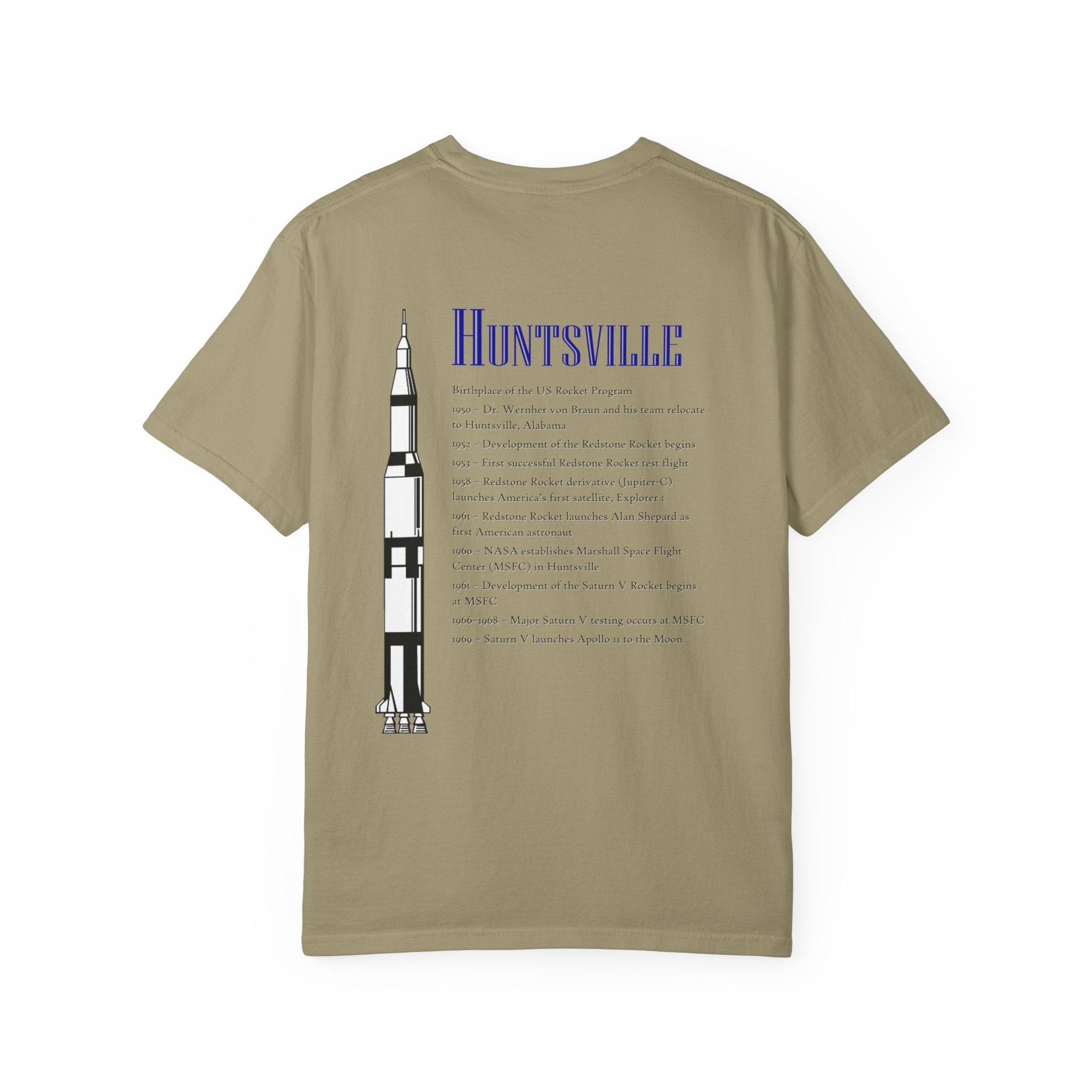 Huntsville Space Exploration T-Shirt, Unisex Tee, Gift for Space Lovers, NASA Fan Apparel, Graphic Tee for All Occasions