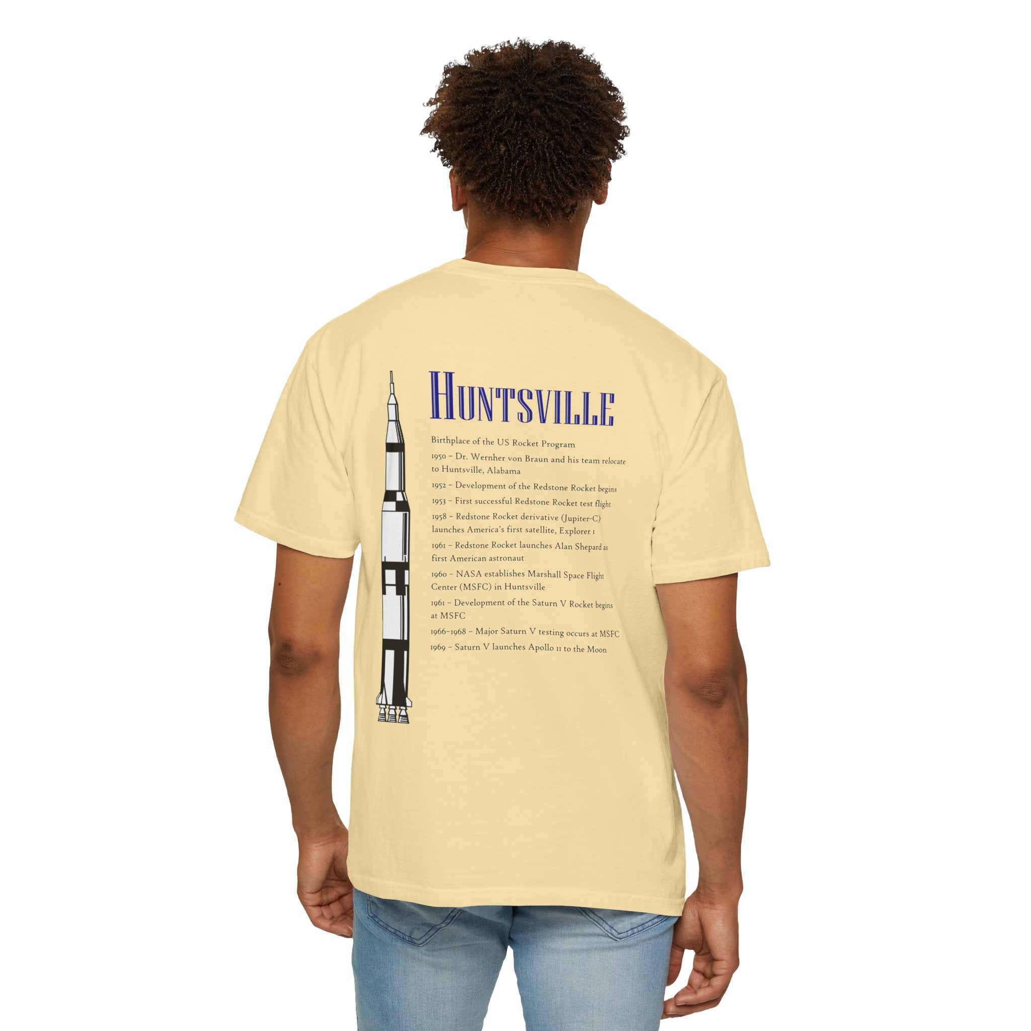 Huntsville Space Exploration T-Shirt, Unisex Tee, Gift for Space Lovers, NASA Fan Apparel, Graphic Tee for All Occasions