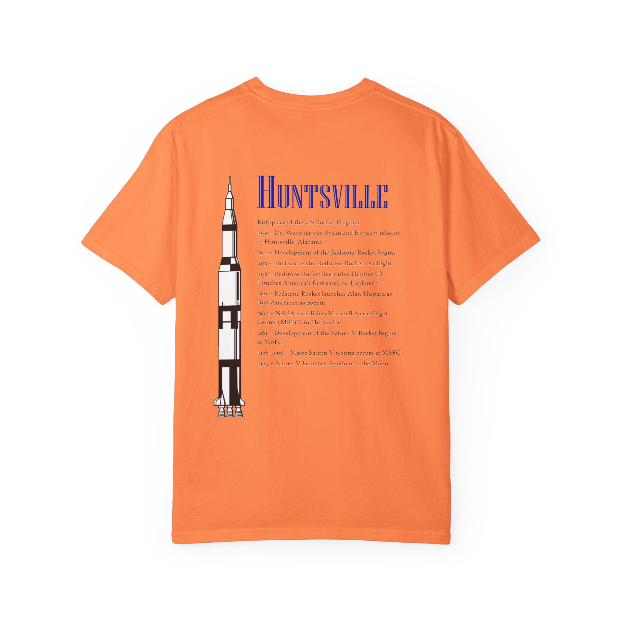 Huntsville Space Exploration T-Shirt, Unisex Tee, Gift for Space Lovers, NASA Fan Apparel, Graphic Tee for All Occasions
